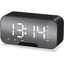 Black Plastic Digital Alarm Clock 133-4088627-66621.jpg