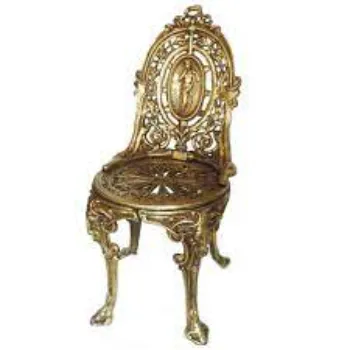 Mild Steel Brass Chair Brass-Chair-03-1014437-23091.webp