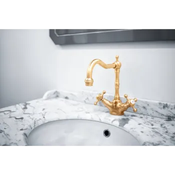 Brass Pillar Cock Golden Color brass-kitchen-faucet3-6442674-43298.webp