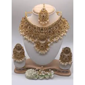 Highly Finished Bridal Necklace bridal-necklace-set-21-9789410-35666.webp