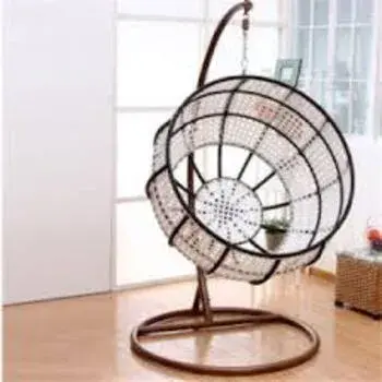Bamboo swing Chair , Metal paint Design bs9-8244009-79943.webp
