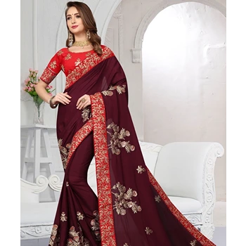 Attractive Pattern Designer Classic Embroidery Sarees classic-embroidery-sarees-16-5033783-85819.webp