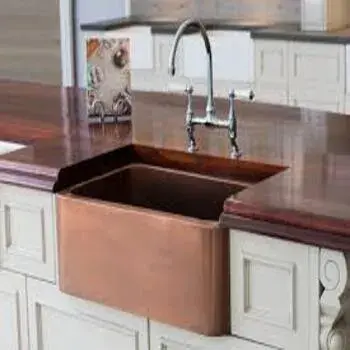 Rectangular Polished Hammered Copper Sink cupper-sink5-1167073-21389.webp