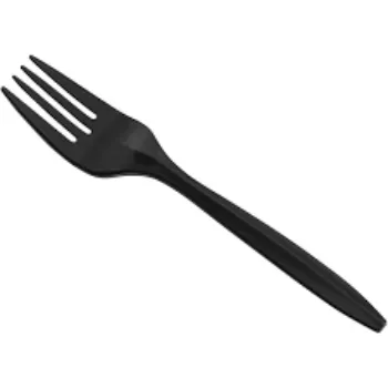 Black Color Disposable Fork disposable-fork8-1593368-19106.webp