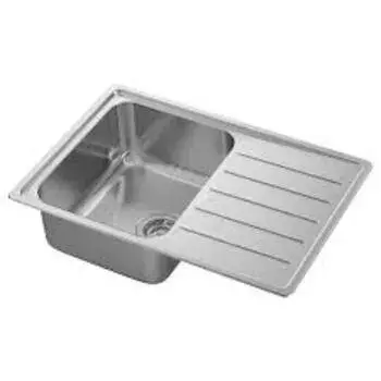 Silver Single Bowl Kitchen Drain SS Sinks drain-sink05-4873008-17677.webp