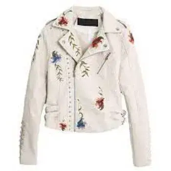Faux Soft Leather Jacket With Floral Print ladies-jacket10-1139334-37508.webp