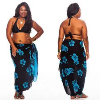 Blue Floral Printed Pareo printed-pareos11-6406566-9740.webp