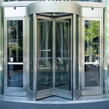 7ft Glass Automatic Revolving Door r1-1783811-36775.webp