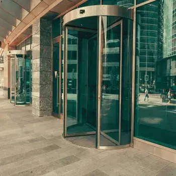 Transparent Dorma Revolving Doors, For Office r9-6818192-17060.webp