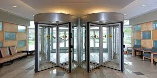 Polished Glass Automatic Revolving Doors revolv1-4361970-30112.webp
