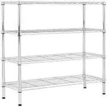 Metal End Unit Shelf Storage Rack, For MULTI PURPOSE sr3-6831500-89527.webp