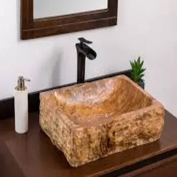 Marble Brown stone Wash Basin stone-sink10-5022629-90340.webp