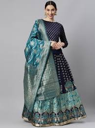 Woven Designer Lengha ForMultiple Occasions wd2-5177036-73142.jpg
