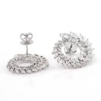 Light Weight White Gold Earring white-gold-earrings-043-7038705-86958.webp