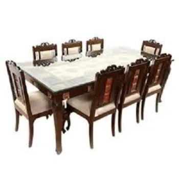 Easy To Place Wooden Dining Table wooden-dining-table-3-810504-31934.webp
